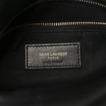 Lambskin Quilted Toy Loulou Puffer Monogram Chain Satchel Black