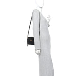 Grained Calfskin Caro Double Pouch Black