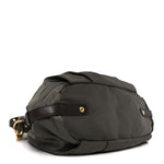 Tessuto Nylon Jacquard Logo Tote  Bruciato Sughero