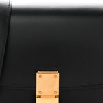 Box Calfskin Small Classic Box Flap Bag Black