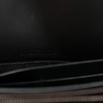 Calfskin Matelasse GG Marmont Chain Wallet Black