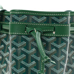 Goyardine Petit Flot Bucket Bag PM Green