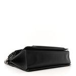 Goatskin Grommet Medium GV3 Shoulder Bag Black