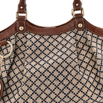 Diamante Medium Sukey Tote Brown