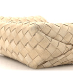 Suede Intrecciato Small Loop Camera Bag Sand