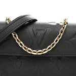 Empreinte Monogram Giant Ivy Wallet On Chain Black
