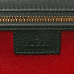 Skipper Calf Web Medium Bamboo 1947 Top Handle Bag Black
