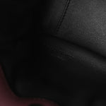 Lambskin Matelasse Monogram Mini Jamie Shoulder Pouch Bag Rouge Cabernet