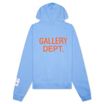 90's GD Logo Hoodie - Baby Blue