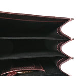 Metallic Calfskin Serpenti Forever Top Handle Rose Quartz