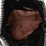 Shaggy Deer Mini Falabella Tote Black