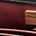 Caviar Quilted Mini Coco Handle Flap Black