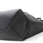 Soft Grained Calfskin Small Belt Cabas Phantom Black