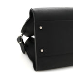 Matte Grained Calfskin EW Margaux Black