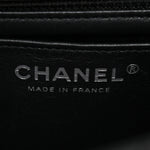 Lambskin Quilted Mini Rectangular Flap So Black