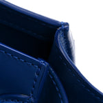 Smooth Calfskin Micro Luggage Royal Blue