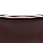 Soft Calfskin Moon Sling Bag Plum