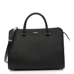 Calfskin Mega Check Small Banwell Tote Black