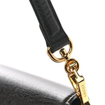 Azalea Calfskin Small Horsebit 1955 Chain Shoulder Bag Black