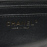 Lambskin Quilted Mini Rectangular Flap Black