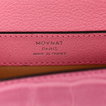 Matte Crocodile Rejane BB Pink