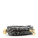 Oblique Saddle Bag Blue