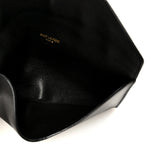 Lambskin Chevron Quilted Large Loulou Black