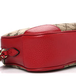 Monogram Mini Bree Messenger Bag Red