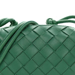 Nappa Intrecciato Candy Loop Camera Bag Mermaid