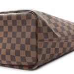 Damier Ebene Neo Neverfull MM Rose Ballerine