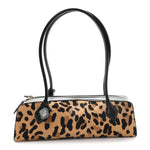 Calf Hair Leopard Print Medium Le Teckel Bag