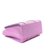 Grained Calfskin Small The Tote Bag Regal Orchid