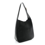 Supple Calfskin Large Le 5 A 7 Soft Hobo Black