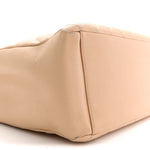Caviar Quilted Grand Shopping Tote GST Beige Clair