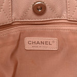 Caviar Quilted Shopping Tote Pink