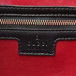 Ancora Calfskin Medium Jackie Shoulder Bag Black