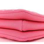 Calfskin Embossed Monogram Coussin BB Rose Fluo