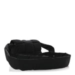 Nylon Intrecciato Padded Tech Candy Cassette Bag Black