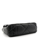 Lambskin Quilted Medium Chanel 19 Flap Black