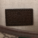 GG Supreme Monogram Web Small Ophidia Belt Bag Brown