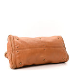 Calfskin Medium Paddington Satchel Tan
