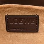 Calfskin Mini Flamenco Knot Clutch Chocolate