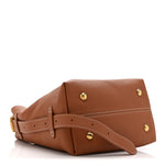 Grained Calfskin Low Key Hobo PM Cognac