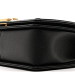 Caviar Quilted Medium Boy Flap Black