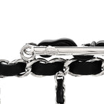 Brass Calfskin Grocery By Chanel Minaudiere Shopping Basket Silver