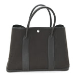 Toile H Negonda Garden Party Tote 36 MM Vert Mangrove