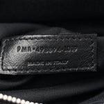 Calfskin Matelasse Monogram Microstud Medium Niki Chain Satchel Black