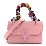Calfskin Empire Silk Mini Elisa Top Handle Bag Soupir Multicolor