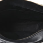 Calfskin Matelasse Monogram Lou Camera Bag Black