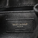 Lambskin Quilted Monogram Mini Nolita Black